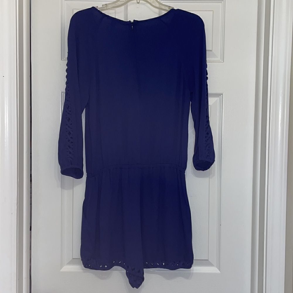 Ella Moss Stella Romper in Navy - Picture 7 of 11